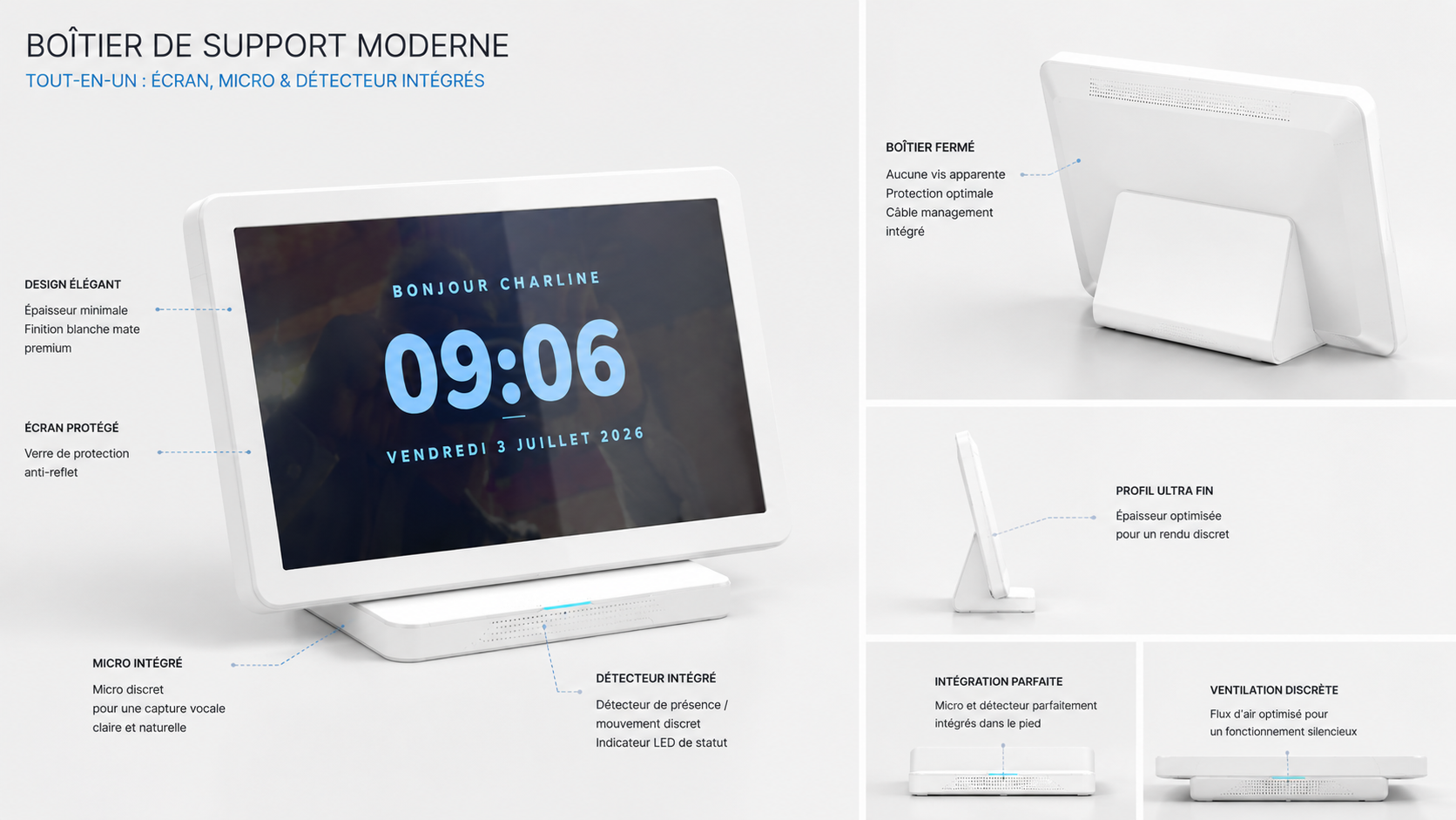 Prototype Hello Charline — mode veille